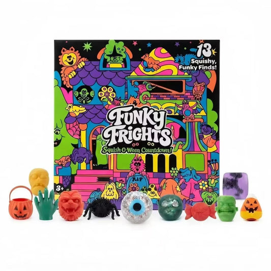 Spooky Slow Rise Stress Relief Toy Advent Calendar