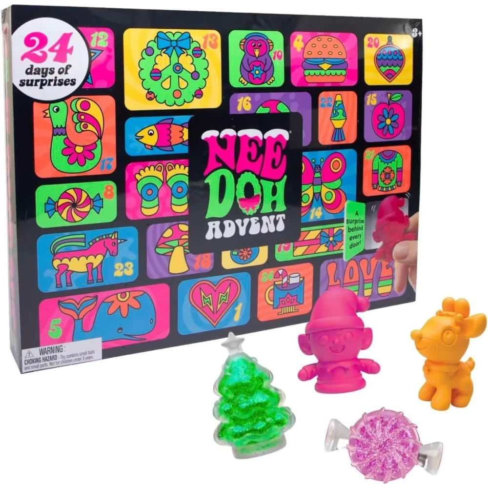 Spooky Slow Rise Stress Relief Toy Advent Calendar