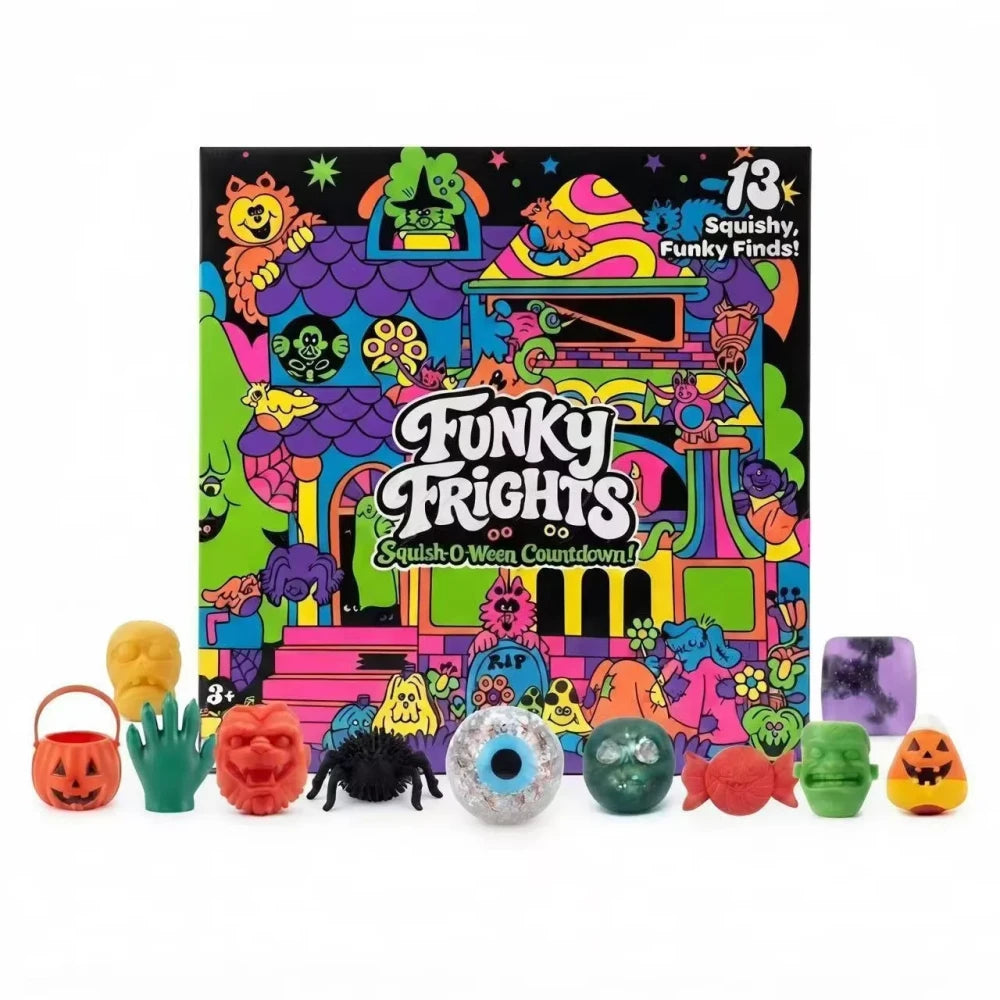 Spooky Slow Rise Stress Relief Toy Advent Calendar